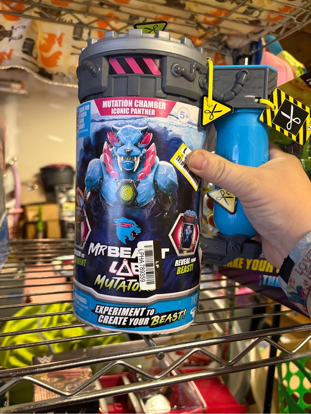 Nwt Mr Beast Labs Mutation Chamber Toy - Blue